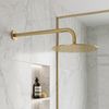 Bras de douche rond REA JS-9021 40cm Brush gold