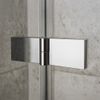 Puerta de ducha Rea Atlas 120 Chrome