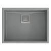 granitni sudoper DAVID 50 Grey  Metallic