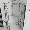 Shower enclosure Rea Molier Black 110x90