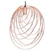 Geometrická stropní lampa ROSE GOLD APP427-1CP