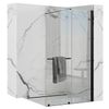 Shower screen Rea Cortis Black 120