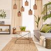 Ceiling lamp APP1822-6CP NATURE BLACK