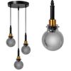 Lamp APP1125-3CP Black Gold