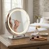 Miroir LED MAKE-UP Chrome 40 cm