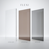 Параван за душ Rea Flexi Brown / Titan 100