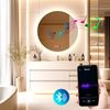 Zrkadlo LED 80cm ROUND BLUETOOTH