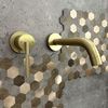 Wall Mounted faucet Rea Argon Brush Gold+ BOX