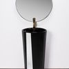 Freestanding ceramic basin BLANKA Black