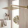 Sprchové rameno čtvercové REA JS-9022BG 40cm Brush Gold