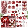 Palline di Natale Red Santa 149 pezzi