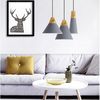 Lamp Scandi A Grey