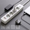 Prelungitor Multipriză 4 prize + 2x USB-A + USB-C JNH021-4A White