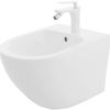 Komplekt: Carlo Flat Mini Rimless WC-kauss + Carlo Mini Bidet