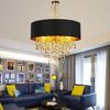 Lampa Wisząca 45cm APP683-3CP Czarna