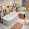 Bathtub Rea Orion Stripe Right 150cm