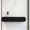 Bathroom shelf SF03 60cm black matt