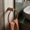 Patère de salle de bain Ring 64106 SOLO Brush Copper