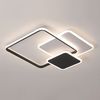 Люстра стельова  LHJ079-C BLACK/WHITE LED