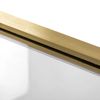 Shower door REA Rapid Slide 130 Gold Brush