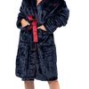 Bathrobe Roger Women Navy Red XL