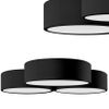 Lampe/Plafonnier APP878-C Triple Black 3x40cm