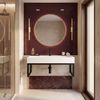 Conglomerate washbasin GOYA 60cm + Frame
