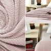 Plush blanket Diamond Dirty Pink