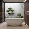 Baignoire îlot Rea Diamanti 170