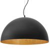 Lampă de tavan suspendată neagra 50cm APP379-1CP