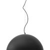 Lampă de tavan suspendată neagra 50cm APP379-1CP