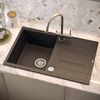 Kitchen faucet REA Caren BRUSH NICKEL