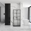 shower enclosure Rea Concept Black 80x80