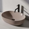 Countertop washbasin Rea Lisa Beige Shiny