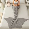 Blanket Mermaid Tail Grey