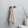 Bathroom Accessories Set Rio Brush Copper 4 Pieces