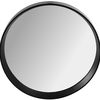 Okrúhle podkrovné zrkadlo 50 cm čierne JZ-50