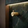 Appendino da bagno 64104 SOLO Brush Gold
