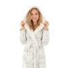 Bathrobe Snow Light Grey M