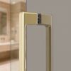 Дръжка за врата на душ кабина Rea 02 Brushed Gold