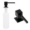 Sink liquid dispenser Rea czarny  square