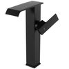 Bathroom faucet REA KENT Black mat high