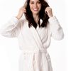 Bathrobe Dressing-gown DIAMOND Ecru L