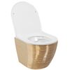 Toilet bowl Carlo Flat Brush Gold