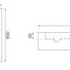 Cabina doccia Rea City 90x90 Nickel Brush