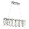 LED krištolinis pakabinamas šviestuvas SWE073-CP 60cm Chrome