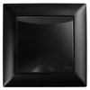 Presa singola con messa a terra e coperchio con cornice OSTE JNH005-G Black
