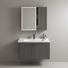 Bathroom furniture set with washbasin Monti 60cm Grey