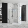 Shower enclosure Rea Molier Chrom 80x80