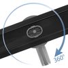 LINEAR DRAIN REA NEOX PRO 600 BLACK,